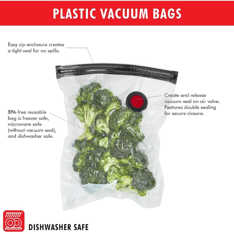 ZWILLING Fresh & Save 6-pc Glass Vacuum Starter Set