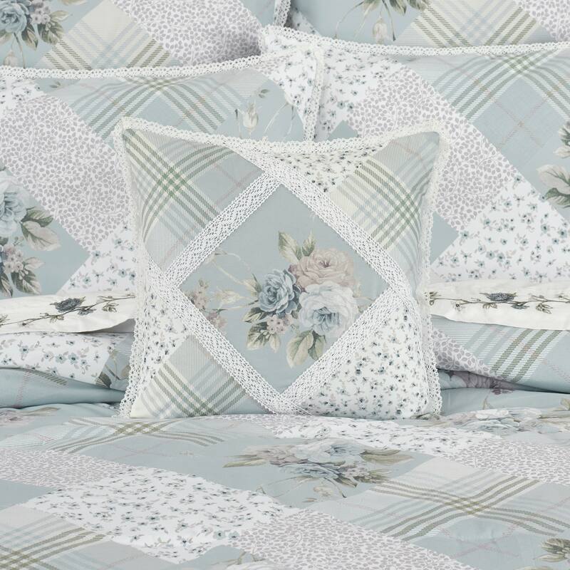 Bungalow Spa 16" Square Decorative Throw Pillow