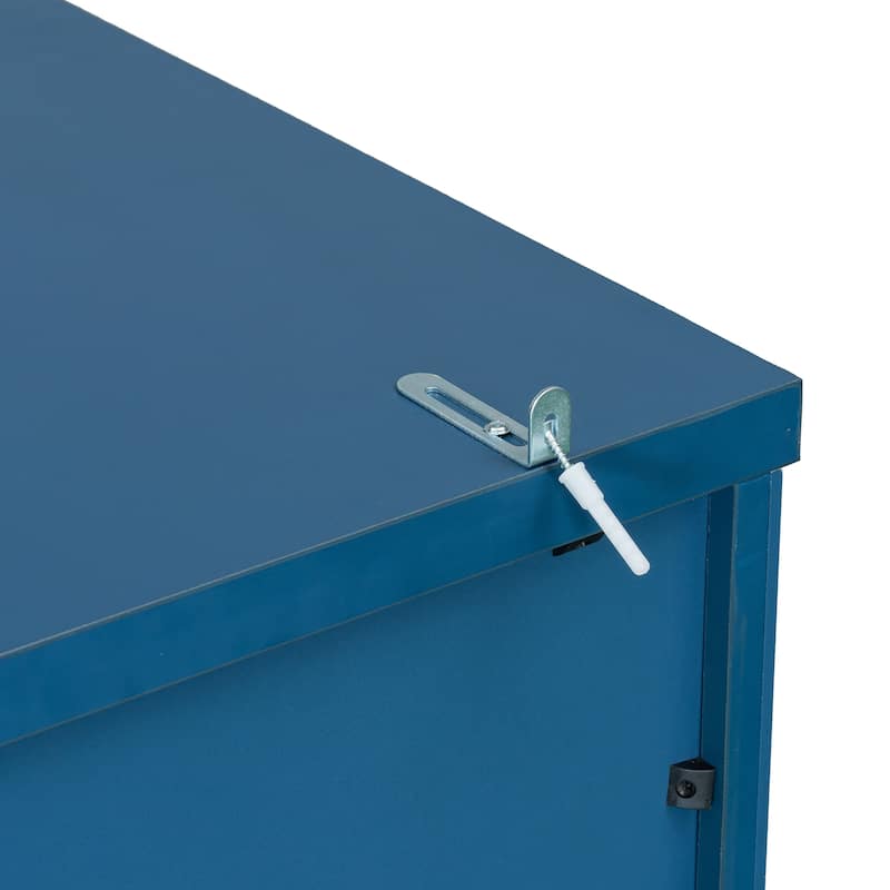 75" Farmhouse Kitchen Pantry Cabinet with Door Shelves, Large Freestanding Cupboard with Pull-Out Trays