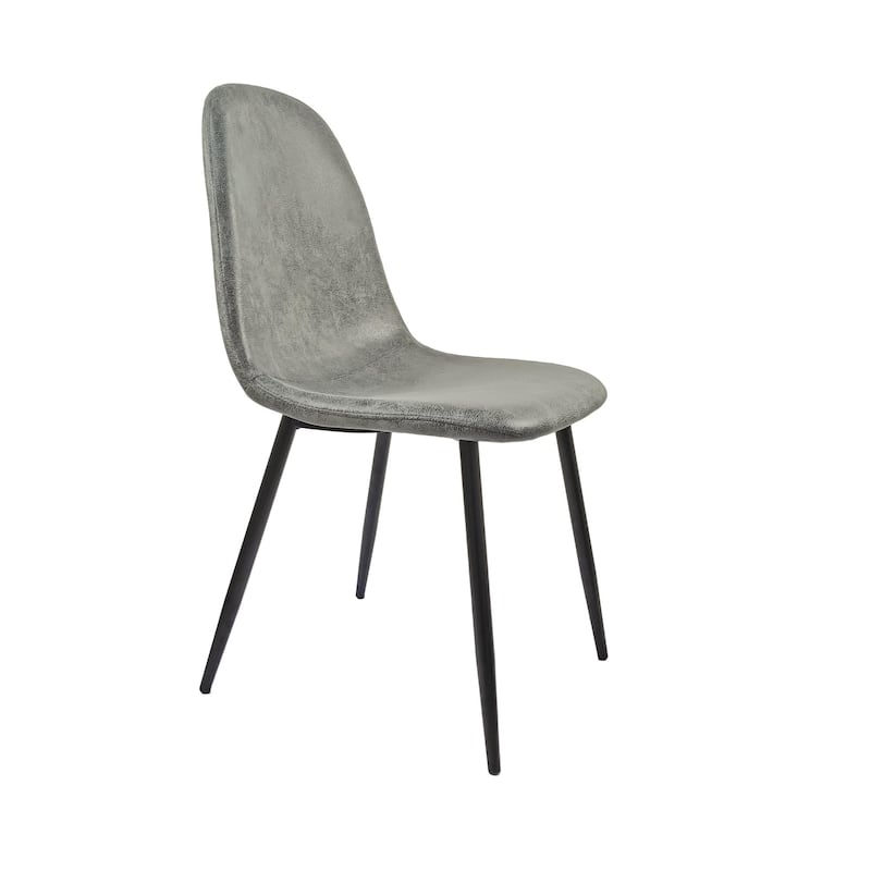 Dining Chairs Set of 4 with Metal Legs