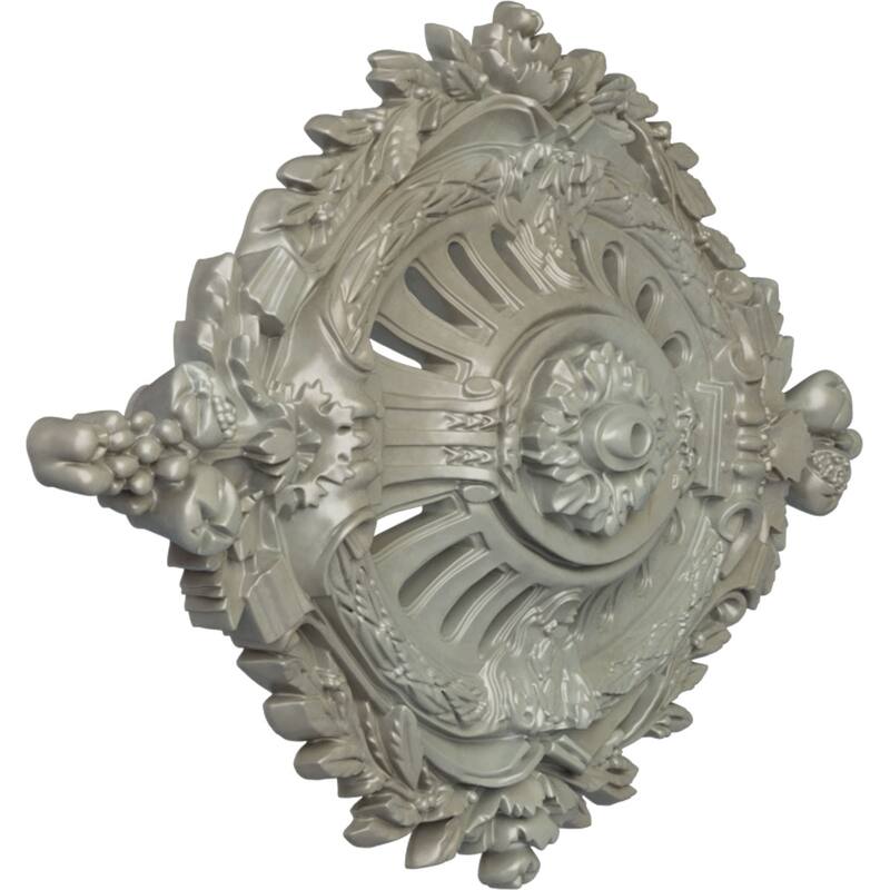 35 7/8"W x 22 1/2"H x 4 3/8"P Antonio Ceiling Medallion
