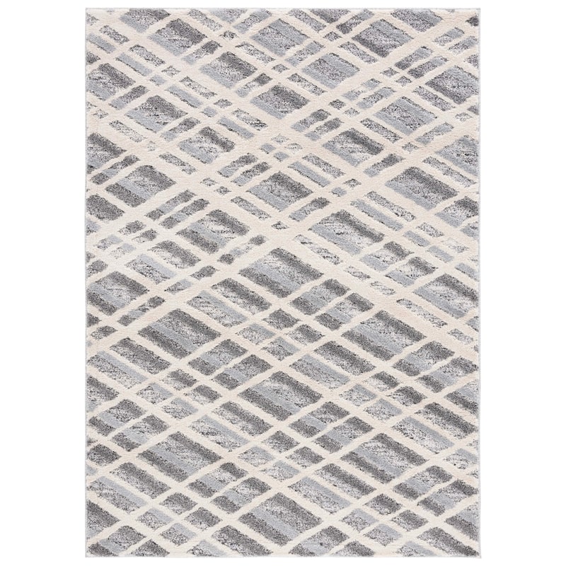 Martha Stewart Lucia Shag Bosiljka Contemporary Rug - 8' x 10'