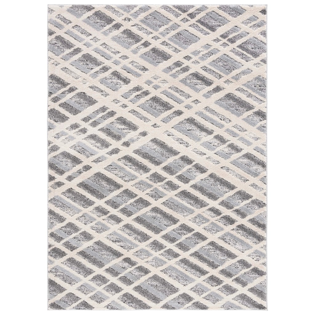 Martha Stewart Lucia Shag Bosiljka Contemporary Rug - 8' x 10'