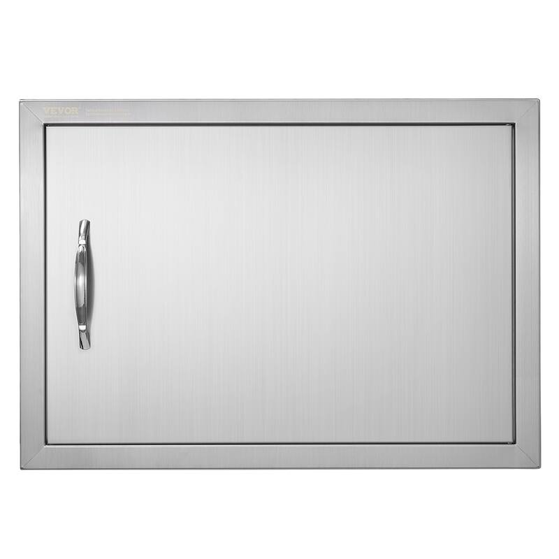 VEVOR Stainless Steel BBQ Access Door for Outdoor Kitchen, Grilling Station - 24W x 17H Inch+with Handle