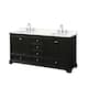 Option Dark Espresso / Giotto Quartz Top / Polished