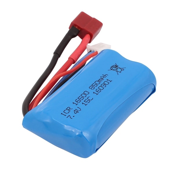 T Plug 7.4V 850mAh Rechargeable Lithium Polymer Li-ion Battery for RC Aircraft