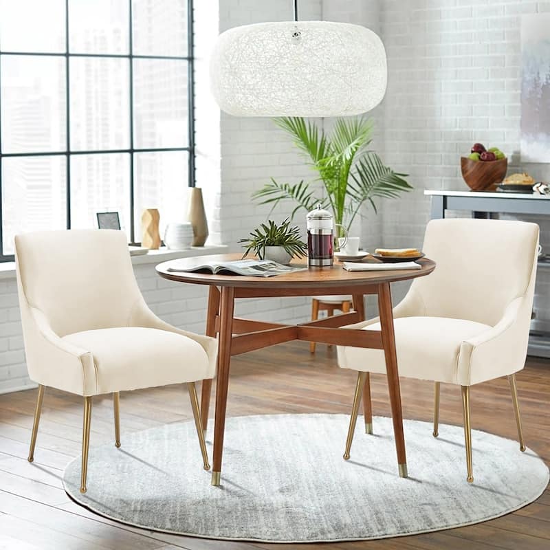 GZMR Upholstered Accent Dining Chairs Side Chairs (Set of 2)