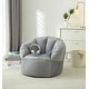 preview thumbnail 11 of 26, Heritage Kids Pod Curved Back Kids Bean Bag Chair