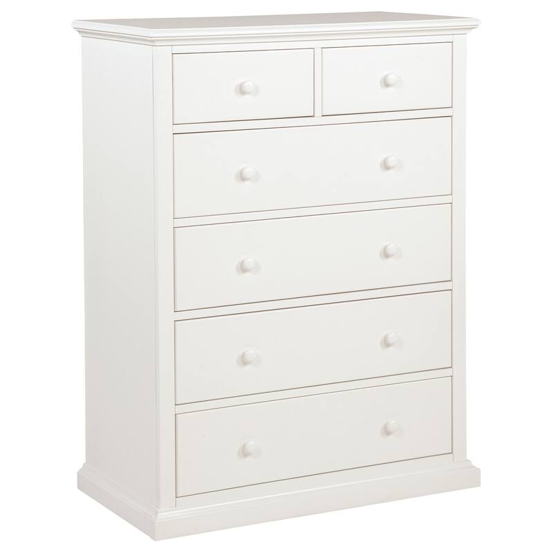 Sumerlin 6-drawer Bedroom Chest of Drawers - White
