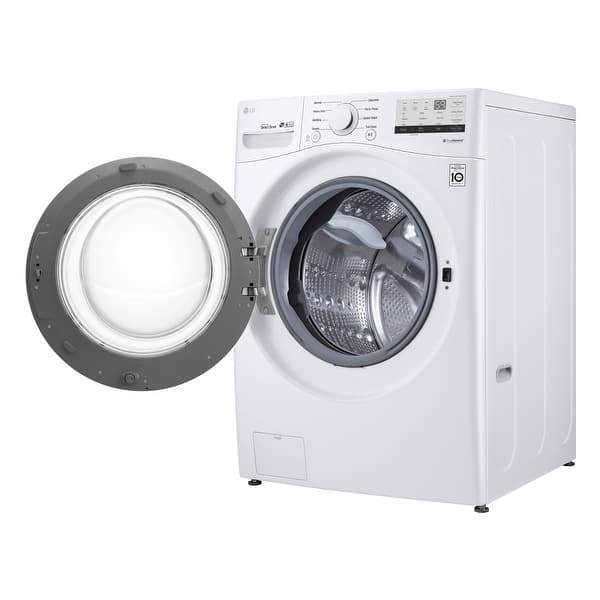 LG WM3400CW 4.5 cu.ft. Ultra Large Capacity Front Load Washer with