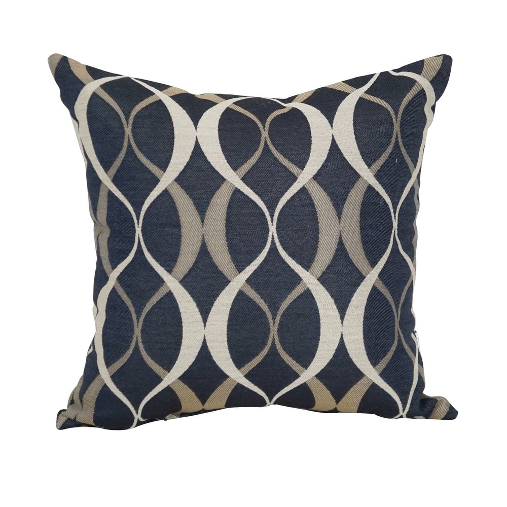 17-inch Square Premium Woven Outdoor Throw Pillows (Set of 1, 2, or 4)