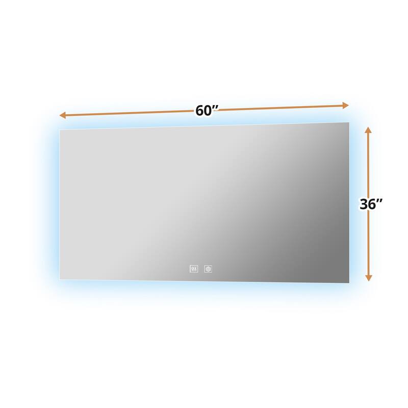 Vellum LED Bathroom Vanity Mirror - N/A