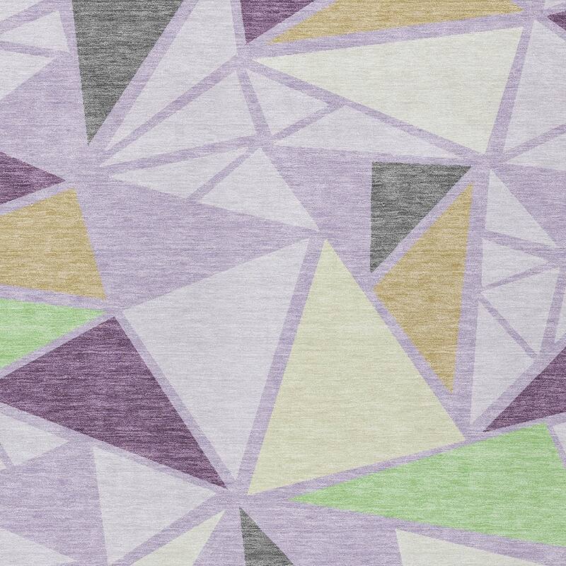 HomeRoots Geometric Transitional Rectangle Outdoor Rug