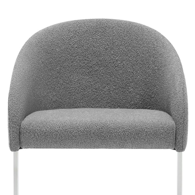 26" Fabric Upholstered Counter Height Bar Stools with Arms - 37" H x 22.4" W x 22" D