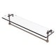 preview thumbnail 26 of 55, Allied Brass 16 Inch Glass Vanity Shelf with Integrated Towel Bar 22 - Shaded Beige