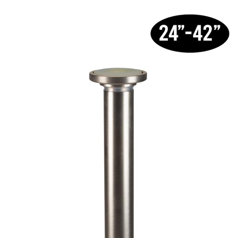 Home Details 24"-42" Adjustable Tension Curtain Rod