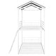 preview thumbnail 23 of 25, Twin over Twin Metal Bunk Bed with Half Roof, Guardrail, and Ladder, Premium Steel Slats Support, Ideal Kids' Furniture