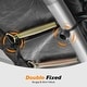 preview thumbnail 5 of 9, ExacMe Trampoline Pad Replacement, Round Safety Spring Cover 10 12 14 15 16 Foot, Orange
