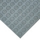 preview thumbnail 2 of 15, Rubber-Cal Coin-Pattern Thermoplastic Flooring 3ft x 10ft - Dark Gray