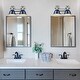 preview thumbnail 58 of 56, Duncan 2-Light Bath Vanity
