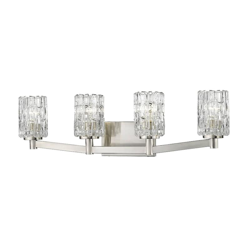 Bellevue Luella 4 Light 32" Wide Bathroom Vanity Light - Brushed Nickel