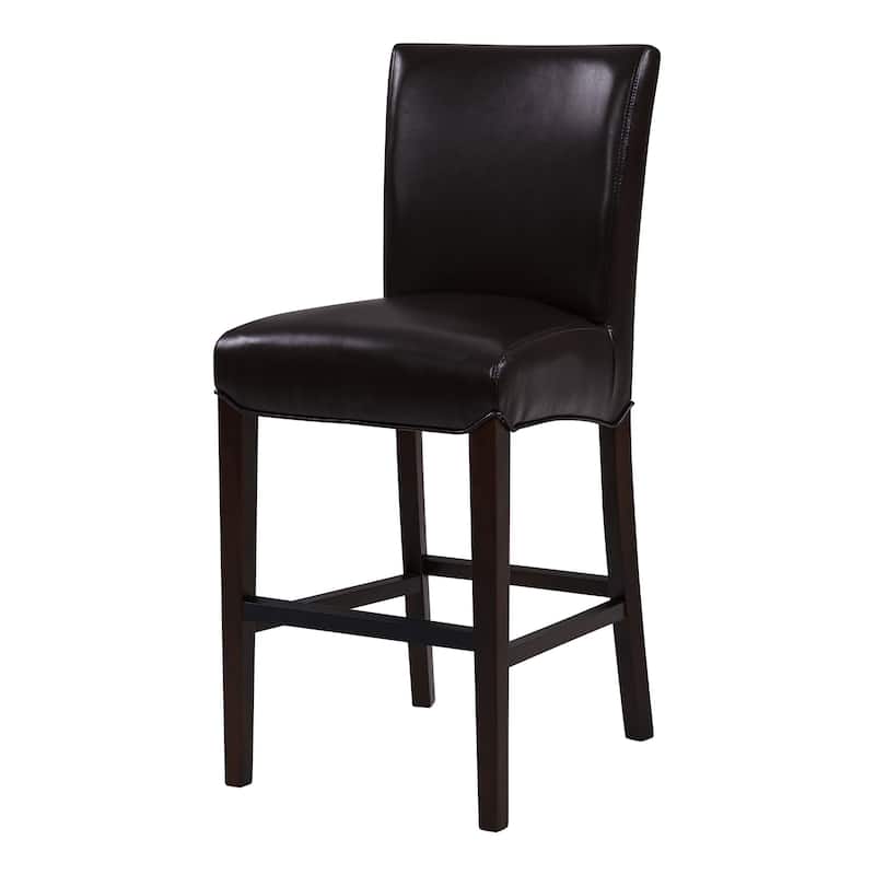 NPD Furniture Milton Bonded Leather Counter Stool - Coffee Bean