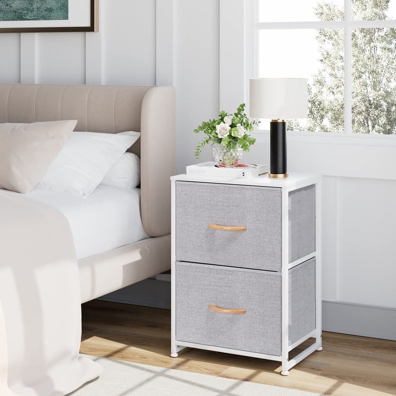 Modern Small Dresser for Bedroom with 2 Drawers