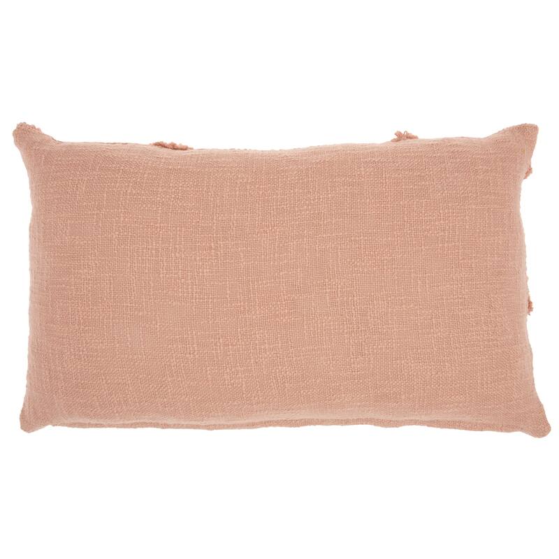 Mina Victory Distressed Diamond Boho Throw Pillow