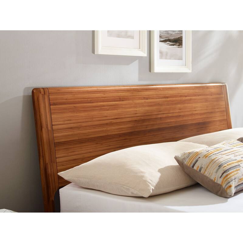 Ventura Queen Platform Bed, Amber