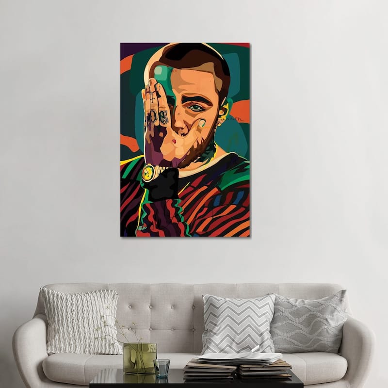 iCanvas "Mac Miller Design" by Dai Chris Art Canvas Print - 48x32x1.5