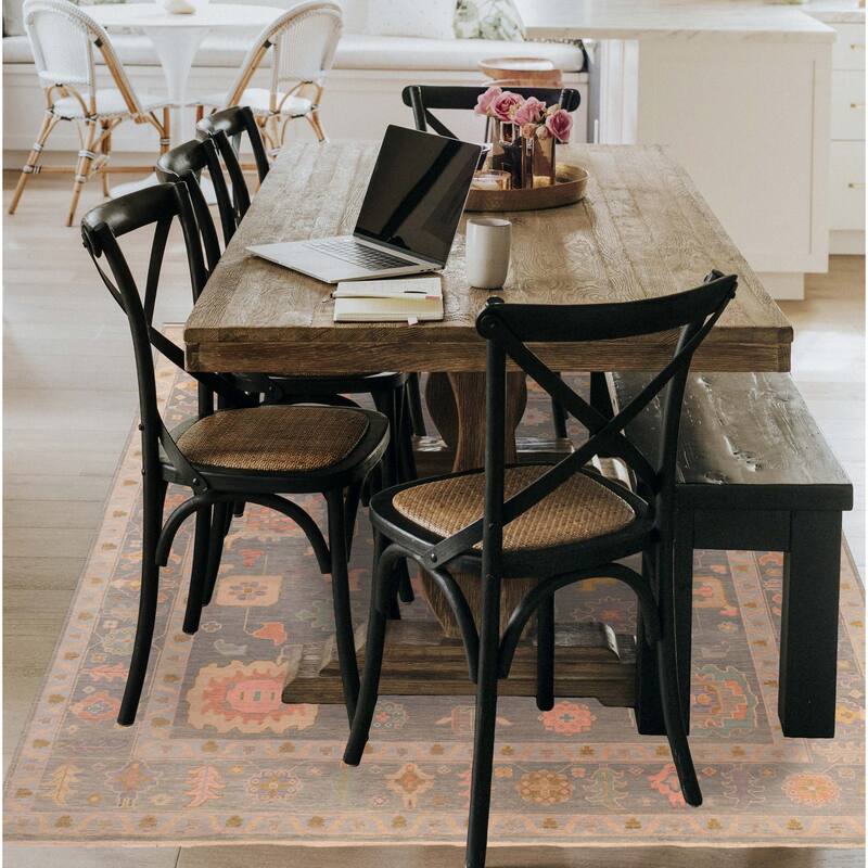 ECARPETGALLERY Hand-knotted Modern Oushak Teal Wool Rug - 8'11 x 11'10