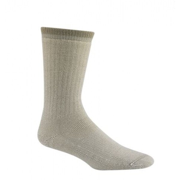 Wigwam F2322 Merino Wool Comfort Hiker Sock, Medium, Light Khaki ...
