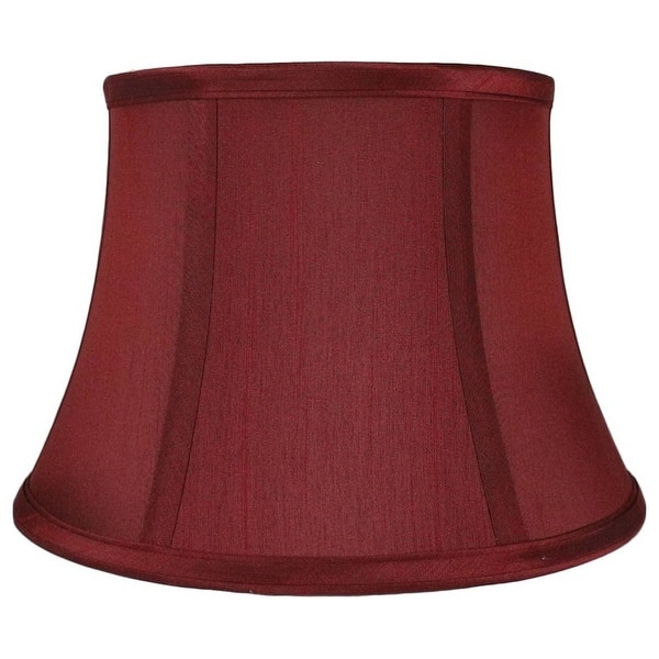 Faux Silk Bell Lamp Shade 7 Inch Top 10 Inch Bottom 7 Inch Slant Overstock 30785968