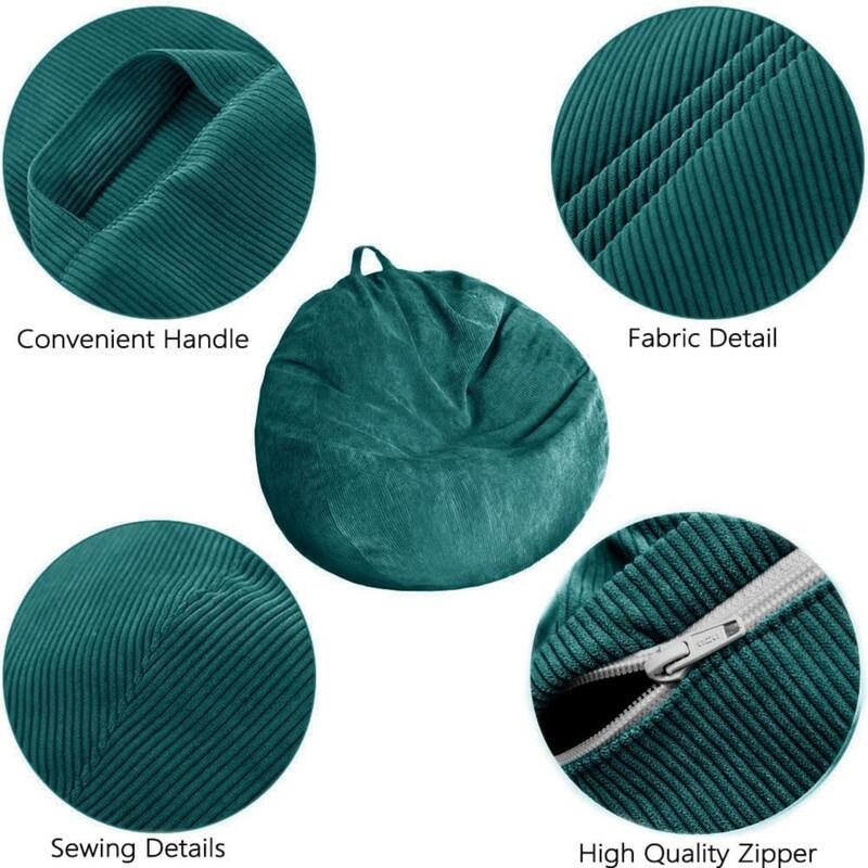 3 Ft Bean Bag Chair Cover (No Filler)