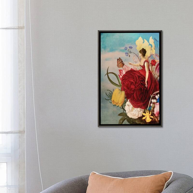 iCanvas "The Bouquet" by Catrin Welz-Stein Framed