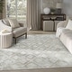 preview thumbnail 54 of 64, Nourison Dekor Indoor only Diamond Area Rug Grey - 7'10" x 9'10"