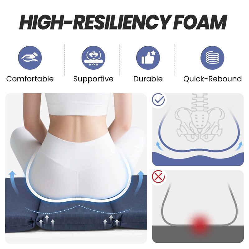 Crestlive Products Outdoor Adirondack Chair Cushion Patio Chair Pad