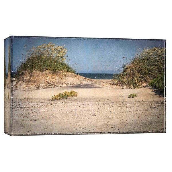 PTM Images 9-103787 PTM Canvas Collection 8" x 10" - "Pea Island Sand Dunes" Giclee Beaches Art Print on Canvas