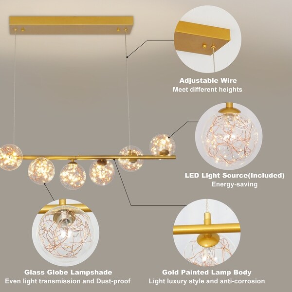 Glass globe lampshade 2025