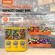 preview thumbnail 10 of 19, VEVOR Commercial Vending Machine, Triple Compartment Candy Dispenser with Iron Stand, Gumball and Candy Machine
