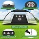 preview thumbnail 4 of 3, Wellco Golf Practice Net, Golf Hitting Aids Nets for Backyard Driving Chipping, Home Golf Swing Training, Outdoor Sports
