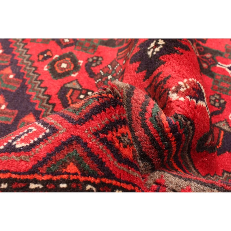 ECARPETGALLERY Hand-knotted Andelz Navy Wool Rug - 3'8 x 6'5