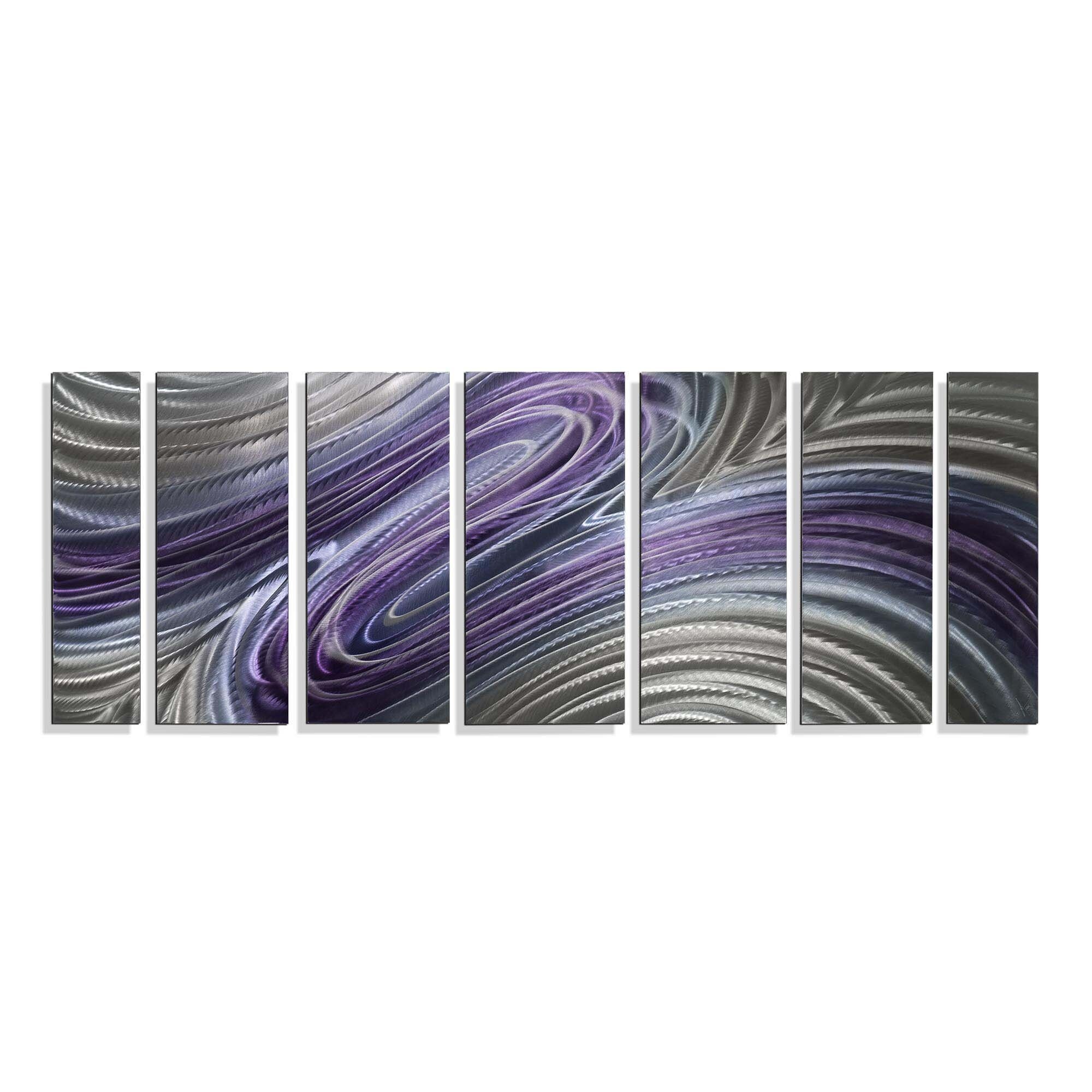 2024年冬【法人向けお歳暮】 Statements2000 Abstract Painting Panels Art Wall Metal 3D コレクション