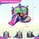 preview thumbnail 2 of 7, Gymax Inflatable Bounce Castle 5-in-1 Jumping Bounce Castle Without