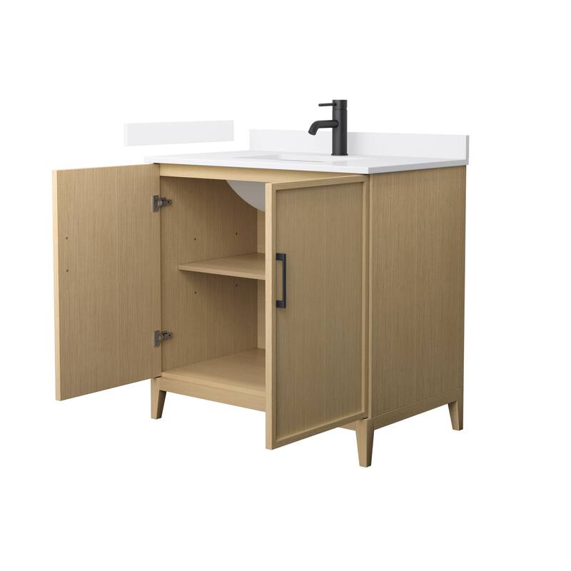 Elan 36-inch Single Vanity, Cultured Marble Top