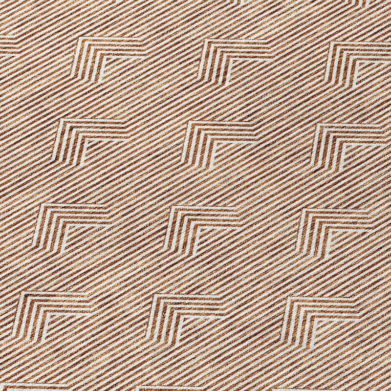 HomeRoots Geometric Transitional Rectangle Outdoor Rug