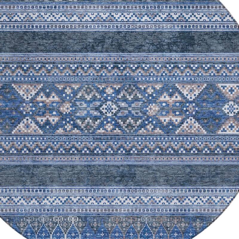 HomeRoots Southwestern Transitional Rectangle Outdoor Rug