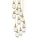 Option Brushed Brass / Clear