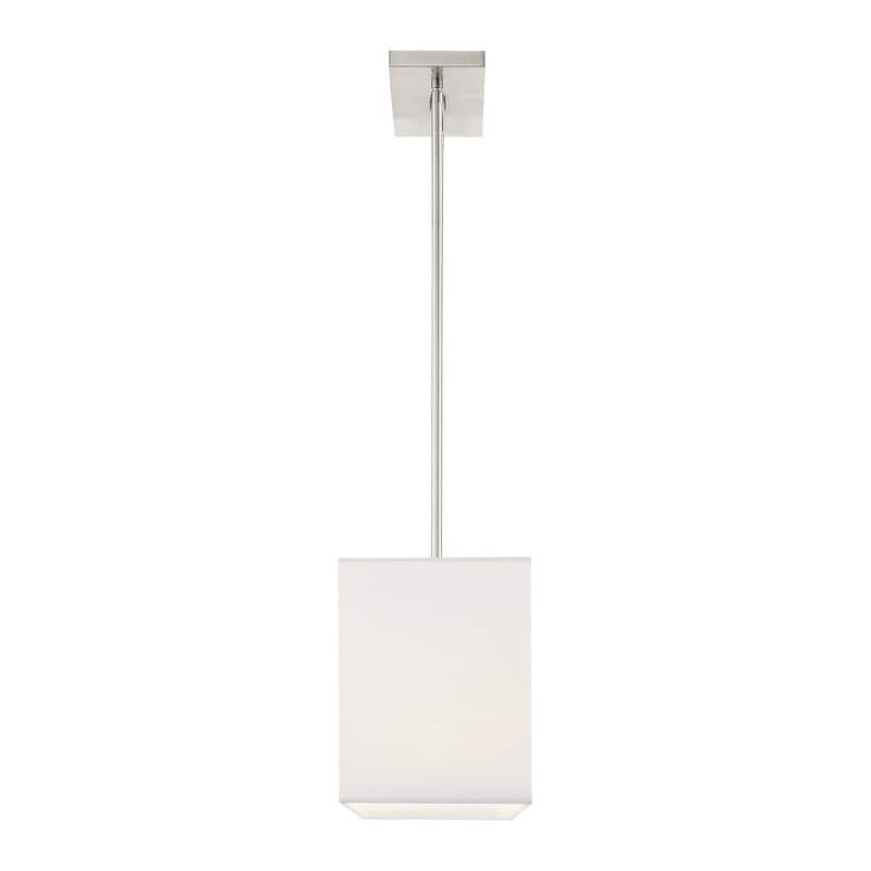 Livex Lighting 3-light Brushed Nickel Indoor Chandelier, 41153-91 - 28"L x 8"W x 17.5"-47.5"Adj.H