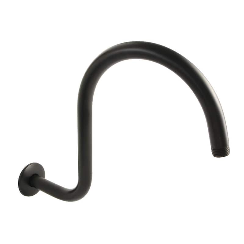 Kingston Brass Restoration 14" Wide Shower Arm with Flange